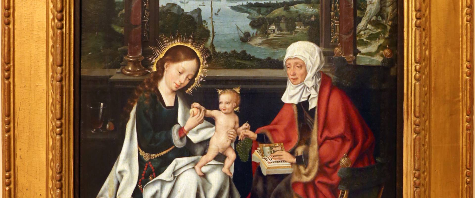 Joos van cleve, madonna col bambino e sant'anna, 1516 ca foto di Sailko